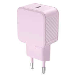 Bigben Connected CS20WCPDRLP chargeur d'appareils mobiles Universel Rose Secteur Charge rapide Intérieure
