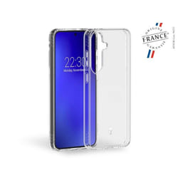 Coque renforcée Samsung Galaxy S25 PULSE Origine France Garantie 3m Transparente + Garantie à vie - Origine France Garantie Force Case