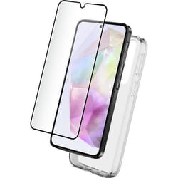 Pack 2 en 1 Coque Samsung Galaxy A36 5G / A56 5G Souple Transparente + Protège écran 2.5D + SmartFrame™ - Certifié GRS Bigben