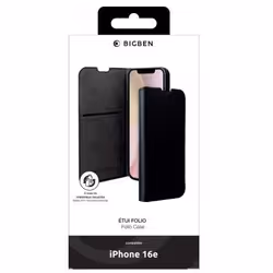 BIG BEN FOLIOIPSE4 coque de protection pour téléphones portables 15,5 cm (6.1") Folio Noir - Vue supplémentaire 2