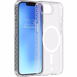Coque FORCE CASE iPhone 16e MagSafe Transparente