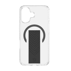 Coque renforcée MagSafe iPhone 16 AIR Grip 3m Noire + Garantie à vie Force Case