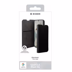 BIG BEN FOLIOPIXEL9A coque de protection pour téléphones portables 16 cm (6.3") Folio Noir - Vue supplémentaire 2