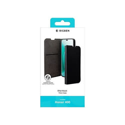 Coque et étui - Honor - Folio Wallet - 65% GRS - Noir - Compatible Honor 400