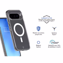 BIG BEN FCAIRMAGPIXEL10PXLT coque de protection pour téléphones portables 16 cm (6.3") Housse Transparent - Vue supplémentaire 2