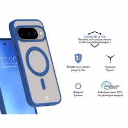 BIG BEN FCAIRMAGPIXEL10BL coque de protection pour téléphones portables 16 cm (6.3") Housse Transparent - Vue supplémentaire 2