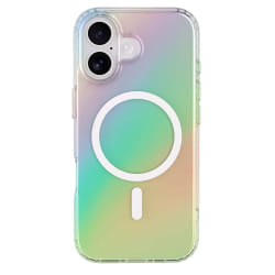 BigBen Connected Coque MagSafe pour iPhone 17 AntiChoc au design Holographique Multicolore