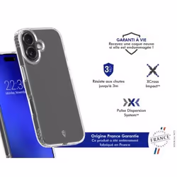 BIG BEN FCPULSIP17T coque de protection pour téléphones portables 16 cm (6.3") Housse Transparent - Vue supplémentaire 2