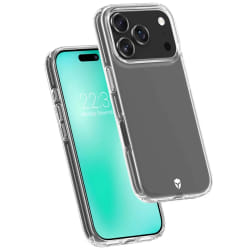 Force Case Coque pour iPhone 17 Pro Série Feel Origine France Ultra Renforcé 2m Transparent