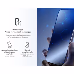 BIG BEN FGMGCSIP17 écran et protection arrière de téléphones portables Protection d'écran transparent Apple 1 pièce(s) - Vue supplémentaire 3