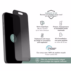 BIG BEN FGOGIP17PPRIV écran et protection arrière de téléphones portables Protection d'écran transparent Apple 1 pièce(s) - Vue supplémentaire 2