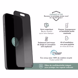 BIG BEN FGOGIP17PMPRIV écran et protection arrière de téléphones portables Protection d'écran transparent Apple 1 pièce(s) - Vue supplémentaire 2