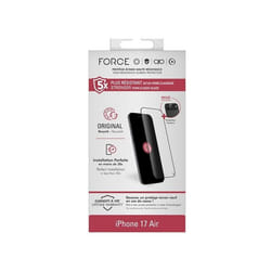 Protection décran pour smartphone Forceglass Pack FGOG 25D IP17 Air + 1 Protege Lentille GRS