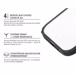 BIG BEN FCAIRFRXTREMAGIP17 coque de protection pour téléphones portables 16 cm (6.3") Housse Noir, Transparent - Vue supplémentaire 3