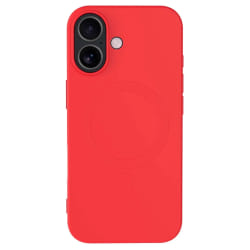 BigBen Connected Coque MagSafe pour iPhone 17 en Silicone Ultra Souple Antichoc Rouge