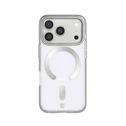 Coque pour iPhone 17 Pro - FORCE CASE - MagSafe Contour Métal Antichocs 2m Premium Gris