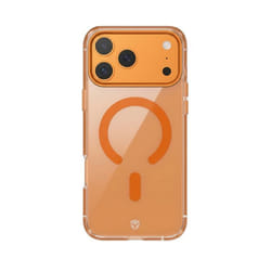 Coque pour iPhone 17 Pro MagSafe FORCE CASE Contour Métal Antichocs 2m Premium Orange