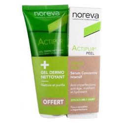 Noreva Actipur Peel Sérum Concentré Intensif 30 ml + Gel Dermo-Nettoyant 100 ml Offert