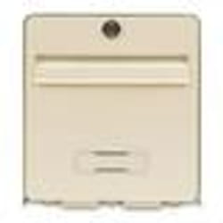 Boîte aux lettres - BURG WACHTER - Favor - Acier galvanisé - 1 porte - Beige