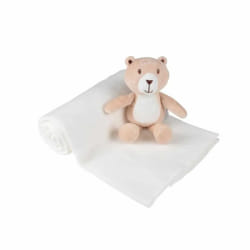 Doudou Ourson avec Plaid