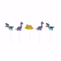 Paris Prix Happy Dino Bougies Anniversaire - Multicolore