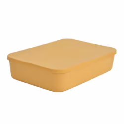 Boîte de Rangement Avec Couvercle Iris 55L Ocre