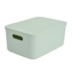 Boîte de Rangement Avec Couvercle Iris 105L Sauge