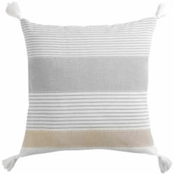 PARIS PRIX Coussin Iliade - Gris & Blanc