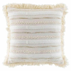 Paris Prix Coussin Déco à Franges Atlas - Naturel