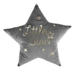 Paris Prix Coussin Enfant Étoile Edelstar Gris