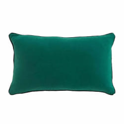 Paris Prix Coussin Uni Linette 30 x 50 cm Émeraude