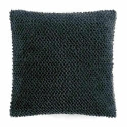 PARIS PRIX Housse de coussin Iceberg - Anthracite