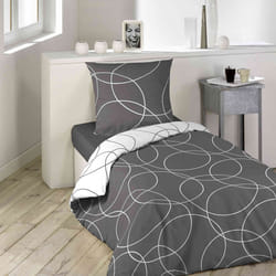 Parure De Lit 3 Pièces - L 240 X L 220 Cm - Circulaires - Livraison Gratuite