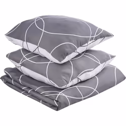 Parure De Lit 3 Pièces - L 240 X L 220 Cm - Circulaires - Livraison Gratuite - Vue supplémentaire 2