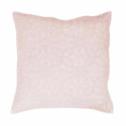 Paris Prix Housse de Coussin Florette - Rose - 60x60CM