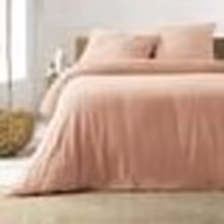 Parure de Lit 3 Pièces Angelia 240x220cm Rose