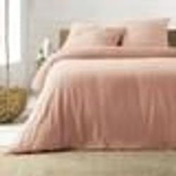 Parure de Lit 3 Pièces Angelia 240x220cm Rose