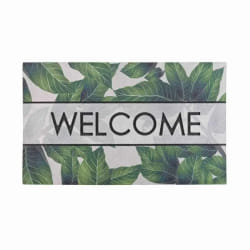 Paris Prix Tapis d'Entrée Déco Janeiro Vert