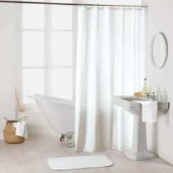 Paris Prix Rideau de Douche Essencia Blanc