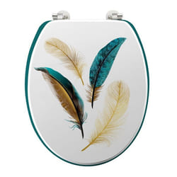 Abattant WC Déco Plumiss 46cm Multicolore