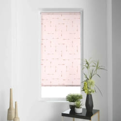 Paris Prix Flechaline Store Enrouleur - Rose