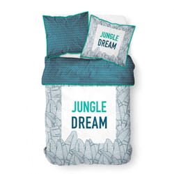 Parure de lit 2 personnes - TODAY - 240 x 260 cm - 100% Coton imprimé Jungle Dream