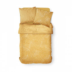 Les Tendances - Parure de lit feuillages - Sunshine - 220 x 240 cm - Jaune - Livraison gratuite