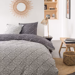 Planete Discount PD10888-240, Motifs, Lavage en machine, 40 °C, Oeko-Tex, Sunshine, 220 x 240 cm