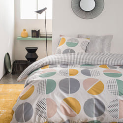 Parure de couette Réversible Today 100% Coton 57 fils 5.45 - PD10904-240