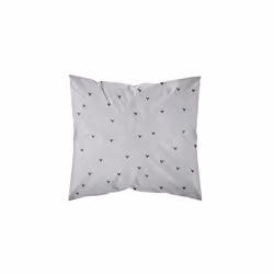 Today - kool Parure de lit fille 140 x 200 cm, double face, gris avec licorne