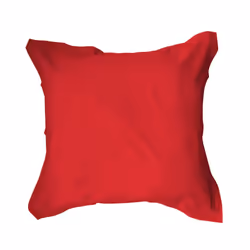 Planete Discount PD15656, Rouge, Coton, Lavage en machine, 40 °C, 75 x 75 cm