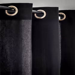 Rideau 140x240 cm Coton Gold Is Black - Vue supplémentaire 2