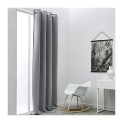 Les Tendances - today Rideau Occultant Essential Uni - 140 x 240 cm - Acier