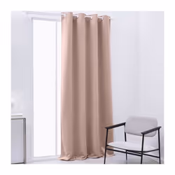 Ce rideau occultant a oeillets Today Essential 140 x 200 cm accompagnera votre mobilier de maison et apportera une touche d'o ...